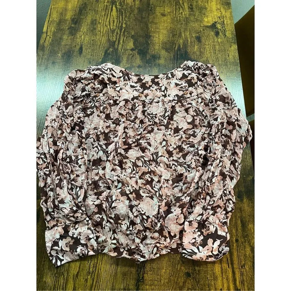 Velvet Miley Printed Boho Blouse Pink Floral  Size XS - Picture 14 of 14